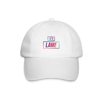 Es ist lahm - Baseballkappe - Weiß/Weiß - Vorne