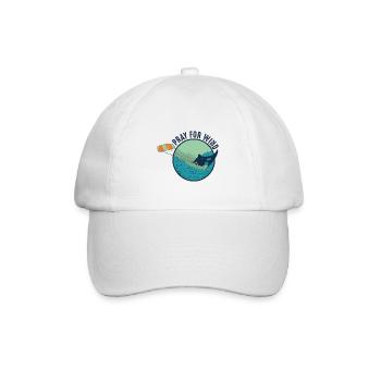 Kitesurfing Gift Kiteboarding Kitesurfer Gesche - Baseball Cap - white/white - Front