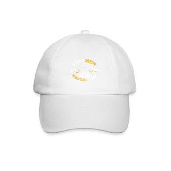 Linemen Hero Linemen ou cadeau fan de football - Casquette classique - blanc/blanc - Devant