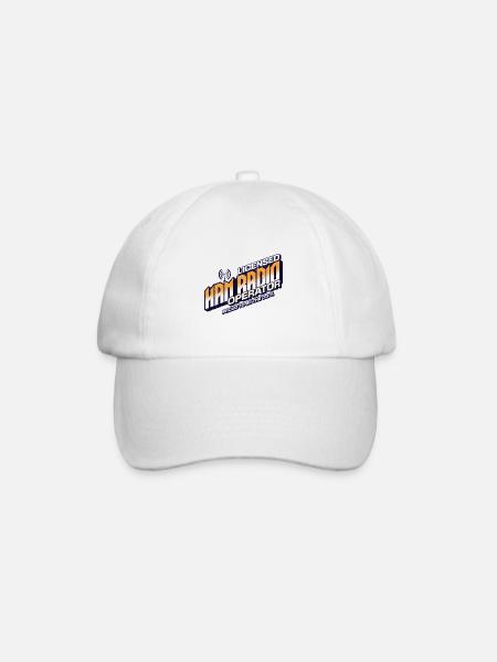 Ham Radio Operator Amateur Radio Radio Operator Gift - Baseball Cap - white/white