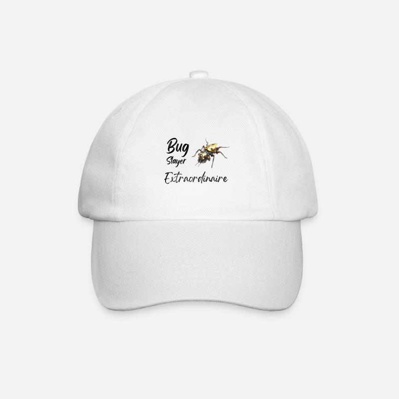 Bug Slayer Extraordinaire - Casquette classique - blanc/blanc