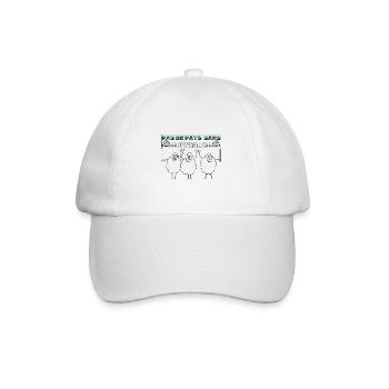 Pas de pays sans paysans - Casquette classique - blanc/blanc - Devant