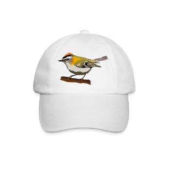 Sommergoldhähnchen - Baseballkappe - Weiß/Weiß - Vorne