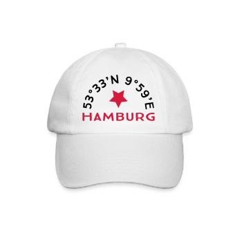 Hambourg - Casquette classique - blanc/blanc - Devant