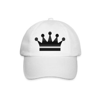 couronne - Casquette classique - blanc/blanc - Devant