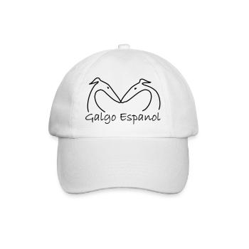 Galgopaar - Baseballkappe - Weiß/Weiß - Vorne