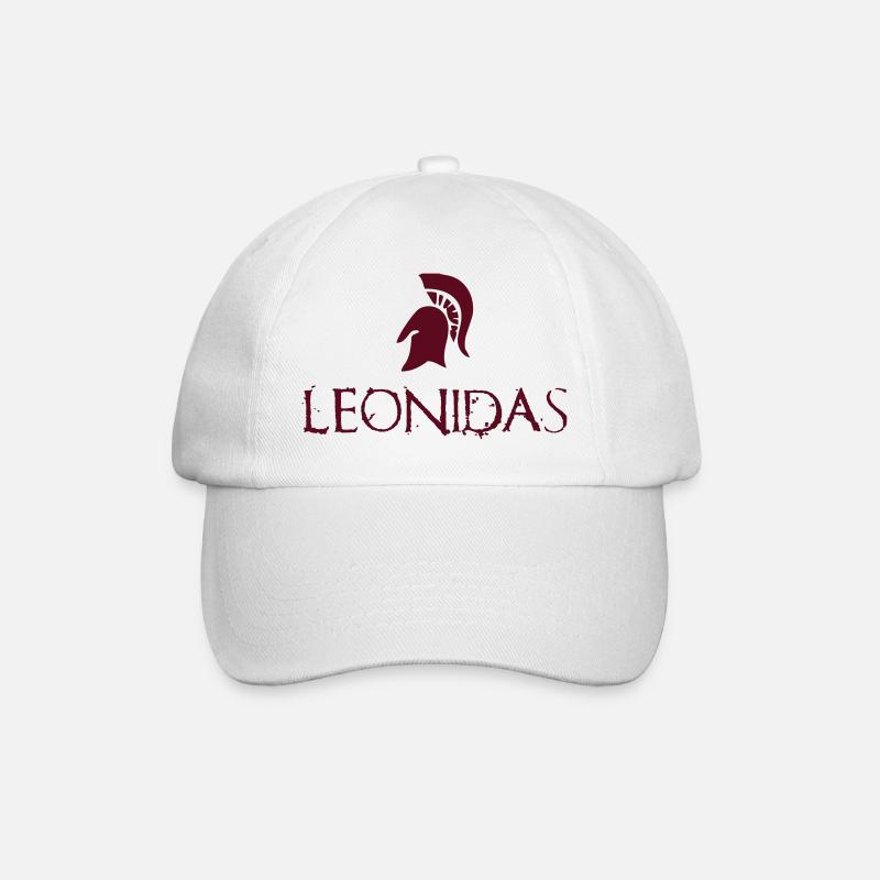 Leonidas Helm - Baseballkappe - Weiß/Weiß