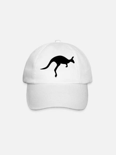 kangaroo - Baseball Cap - white/white