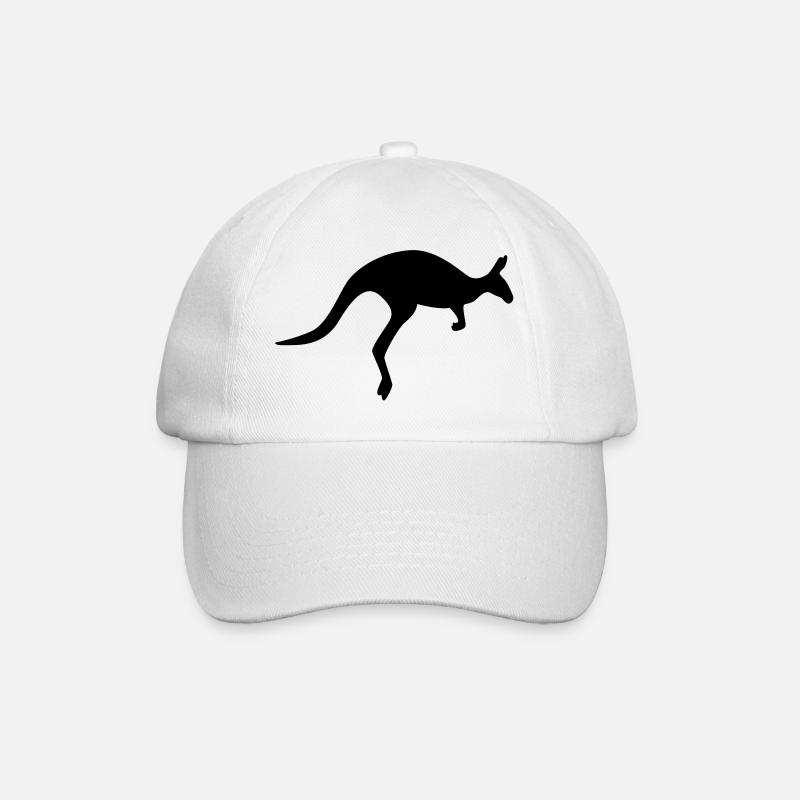 Kangourou - Casquette classique - blanc/blanc