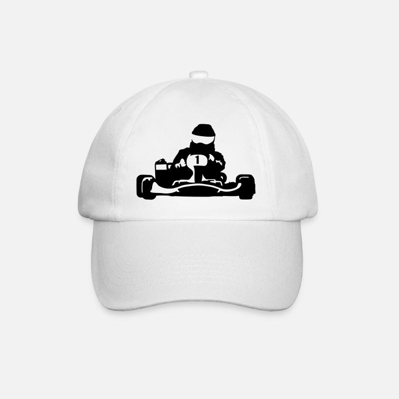 karting - Casquette classique - blanc/blanc