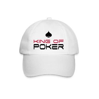 poker - Casquette classique - blanc/blanc - Devant