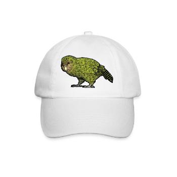 Strigops kakapo 02 - Casquette classique - blanc/blanc - Devant