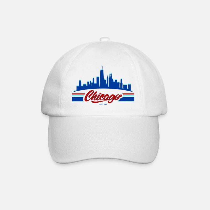 Chicago Graphic - Baseball Cap - white/white