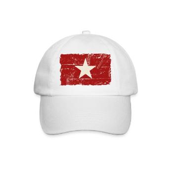 Vietnam Vintage Flag - Casquette classique - blanc/blanc - Devant