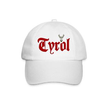 Tirol - Baseballkappe - Weiß/Weiß - Vorne