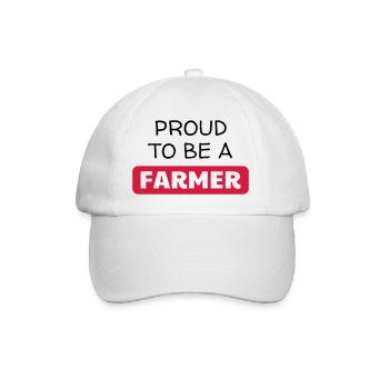 Agriculture Farming Farmer Agriculteur Landwirt - Baseball Cap - white/white - Front