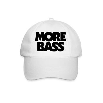 Plus de bassistes bassistes - Casquette classique - blanc/blanc - Devant