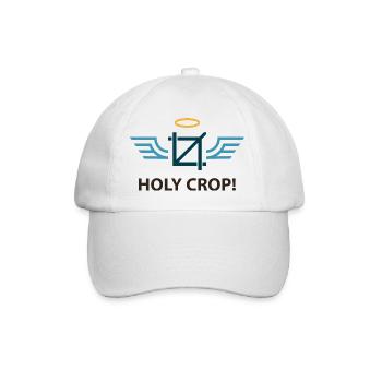 Holy Crop - Casquette classique - blanc/blanc - Devant