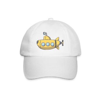 Sous-marin jaune - Casquette classique - blanc/blanc - Devant