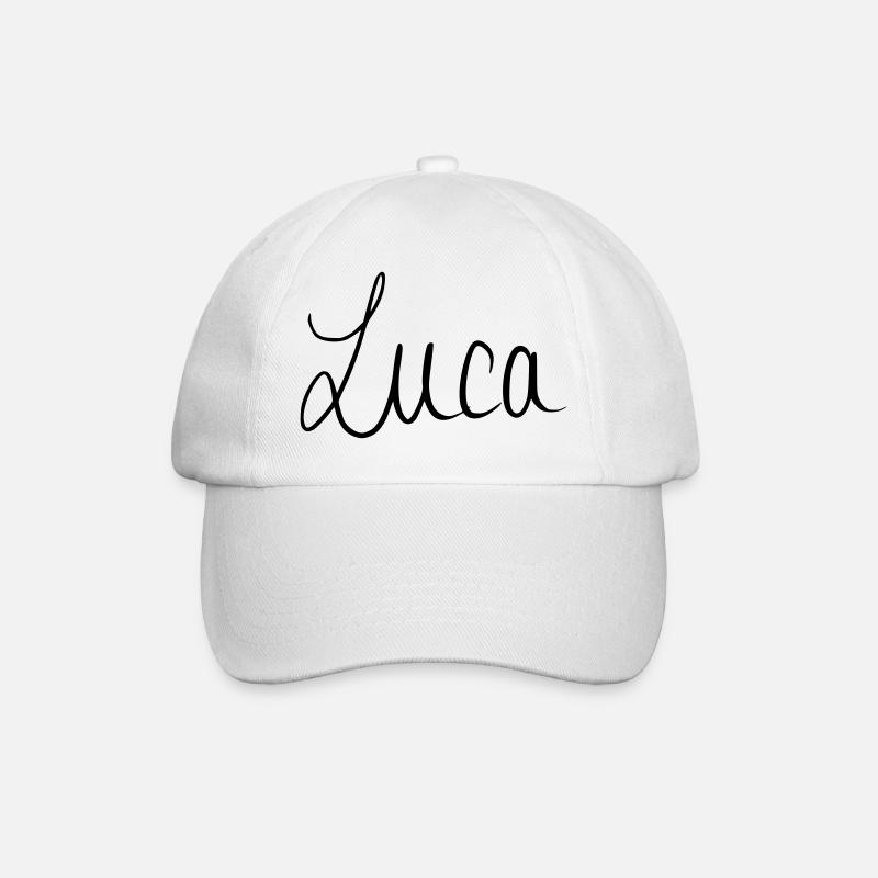 Luca - Baseballkappe - Weiß/Weiß