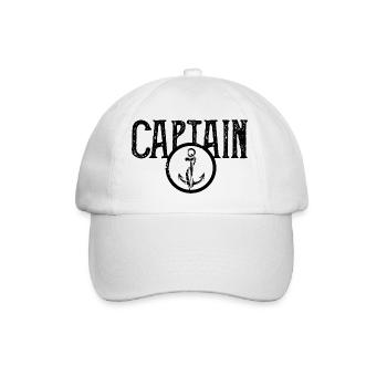 Capitaine Anker Seaman Hambourg Capitaine Moin - Casquette classique - blanc/blanc - Devant