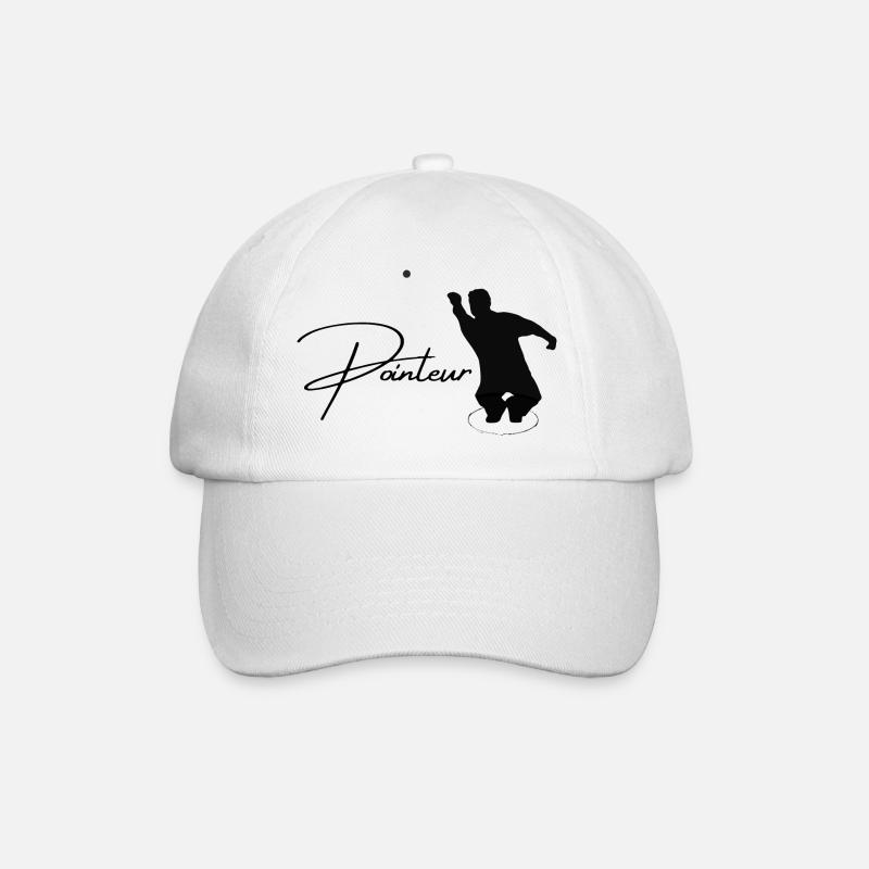 Boule Silhouette Pointeur - Casquette classique - blanc/blanc