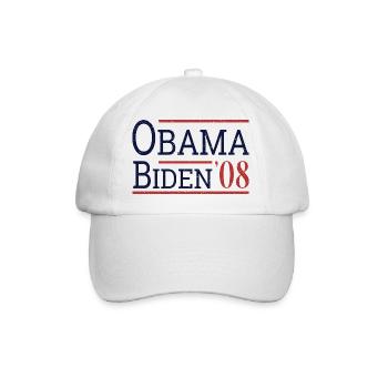Vintage Barack Obama Joe Biden 2008 II - Casquette classique - blanc/blanc - Devant