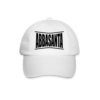 T-shirt J’adore Abbasanta Sardaigne idée cadeau - Casquette classique - blanc/blanc - Devant