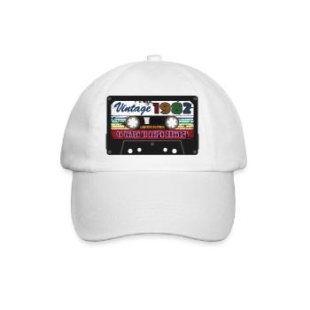 Millésime 1982 - 40 ans - Cadeaux de 40e anniversaire - Casquette classique - blanc/blanc - Devant