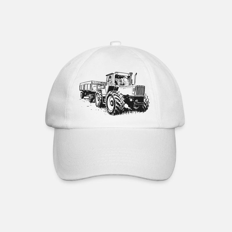 MB trac 1600 turbo | Traktor - Baseballkappe - Weiß/Weiß