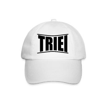 t-shirt Triei t-shirt Sardinia gift idea - Baseball Cap - white/white - Front