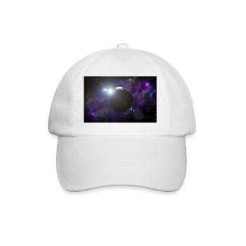 Le soleil brille et la terre - Casquette classique - blanc/blanc - Devant
