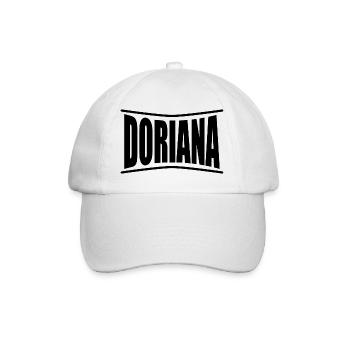 Doriana T-Shirt Geschenkidee - Baseballkappe - Weiß/Weiß - Vorne