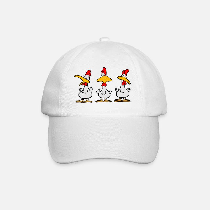 Chicks - Baseball Cap - white/white