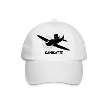 Kamikatze - Baseballkappe - Weiß/Weiß - Vorne