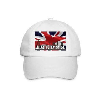 Londres - Casquette classique - blanc/blanc - Devant