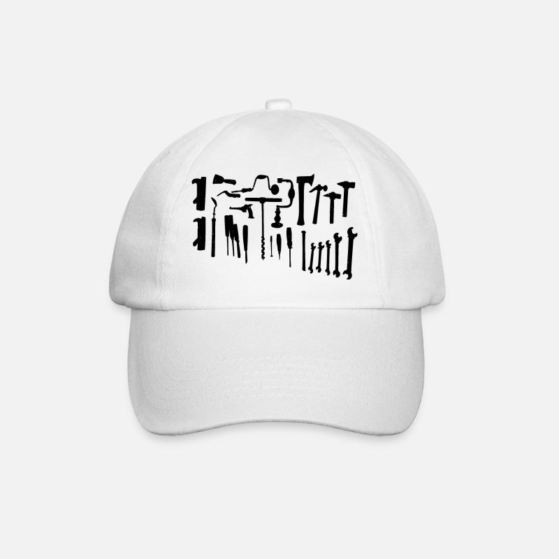 Outil - Casquette classique - blanc/blanc