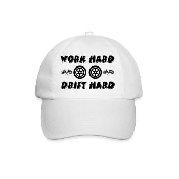 Car - Baseball Cap - white/white - Front