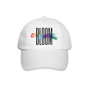 BLOOM - Baseball Cap - white/white - Front