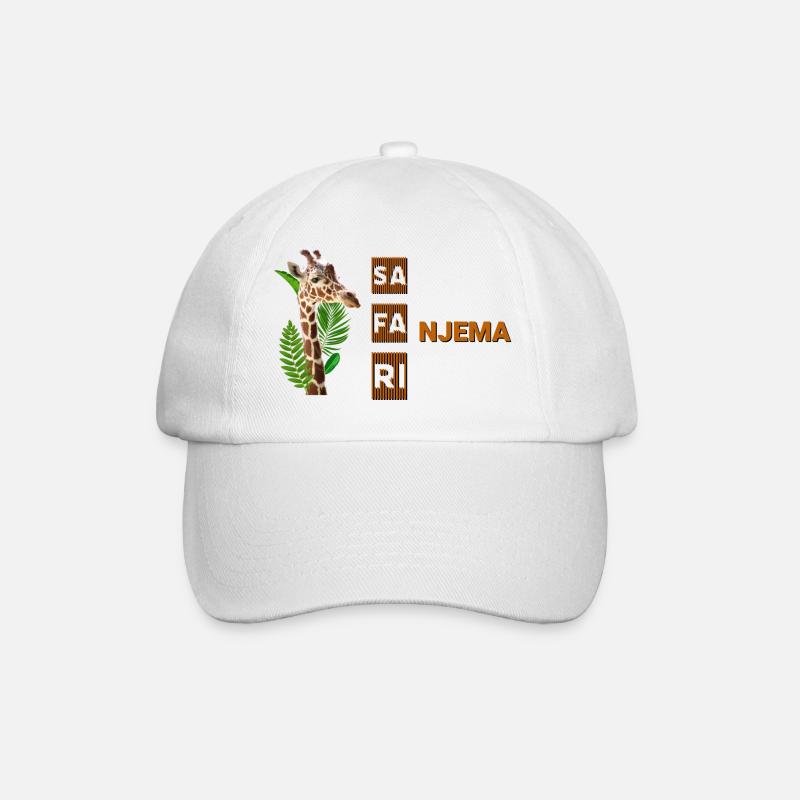 SA FA RI NJEMA - Baseballkappe - Weiß/Weiß