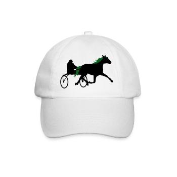 Sulki at the trot - Baseball Cap - white/white - Front