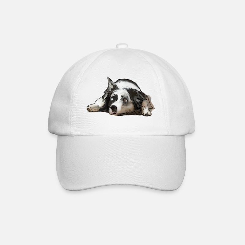 Berger australien - Casquette classique - blanc/blanc