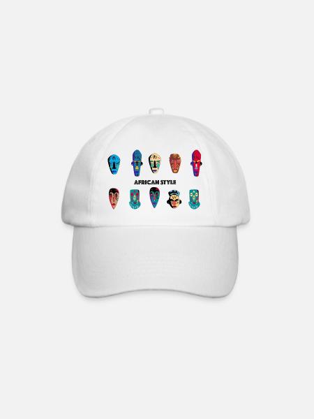 Afrique - Casquette classique - blanc/blanc