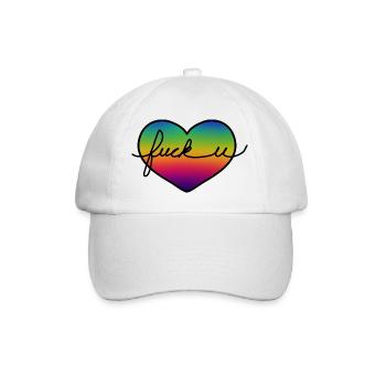 F...U - Casquette classique - blanc/blanc - Devant