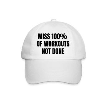 Entraînement - Casquette classique - blanc/blanc - Devant