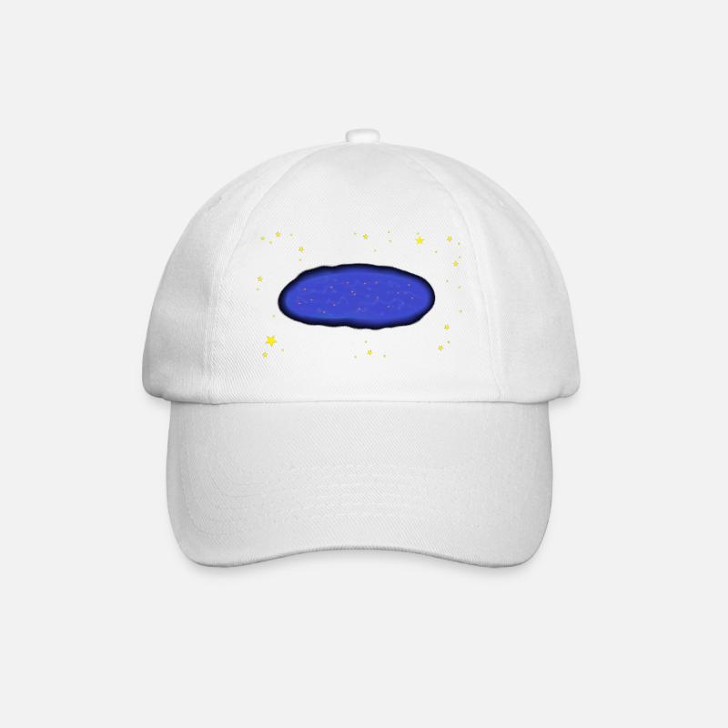 Rosée argentée entre les étoiles - Casquette classique - blanc/blanc