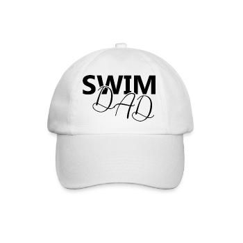 Triathlon Natation Bike Run Marathon - Casquette classique - blanc/blanc - Devant