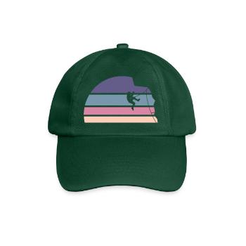Falling into nothingness - Baseball Cap - bottle green - Front