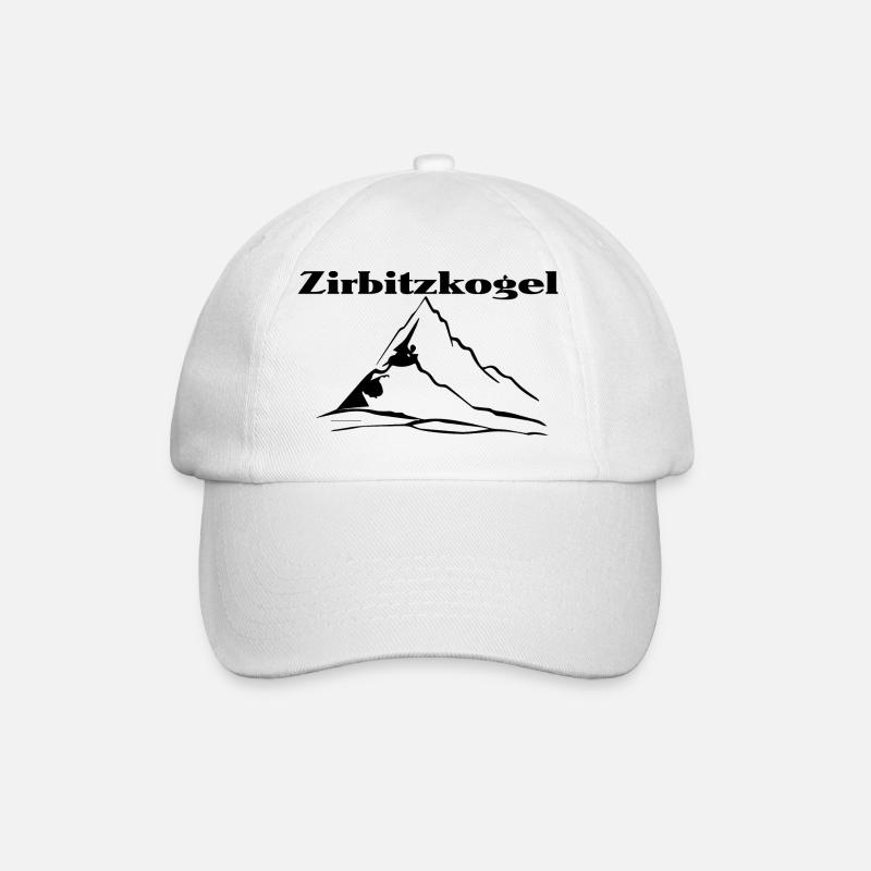 Zirbitzkogel - Baseball Cap - white/white