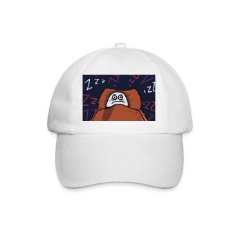 Sleepless - Baseball Cap - white/white - Front